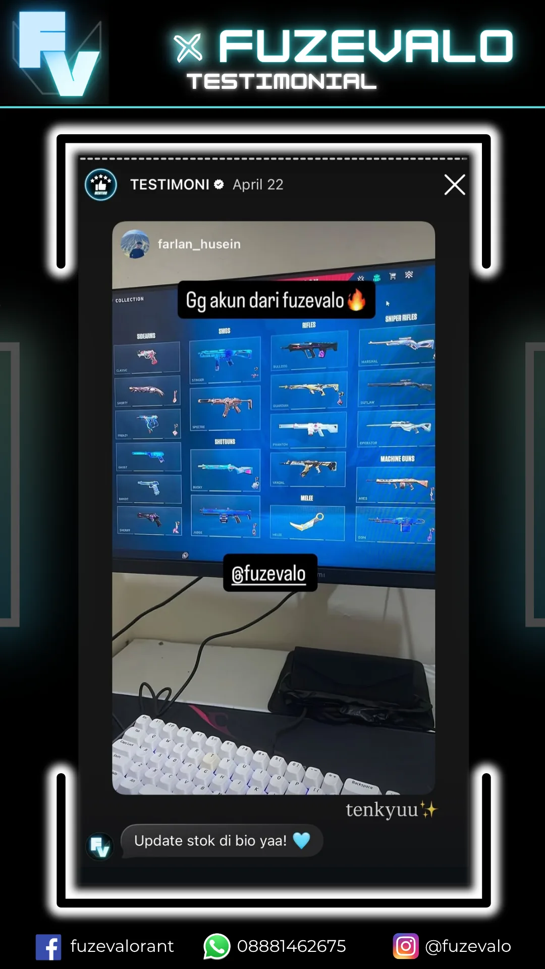 Testimoni customer 1